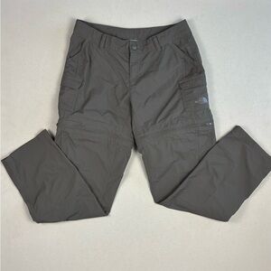 The North Face Women’s Convertible Pants Size 4 Inseam 28” Brown Hiking Outdoor